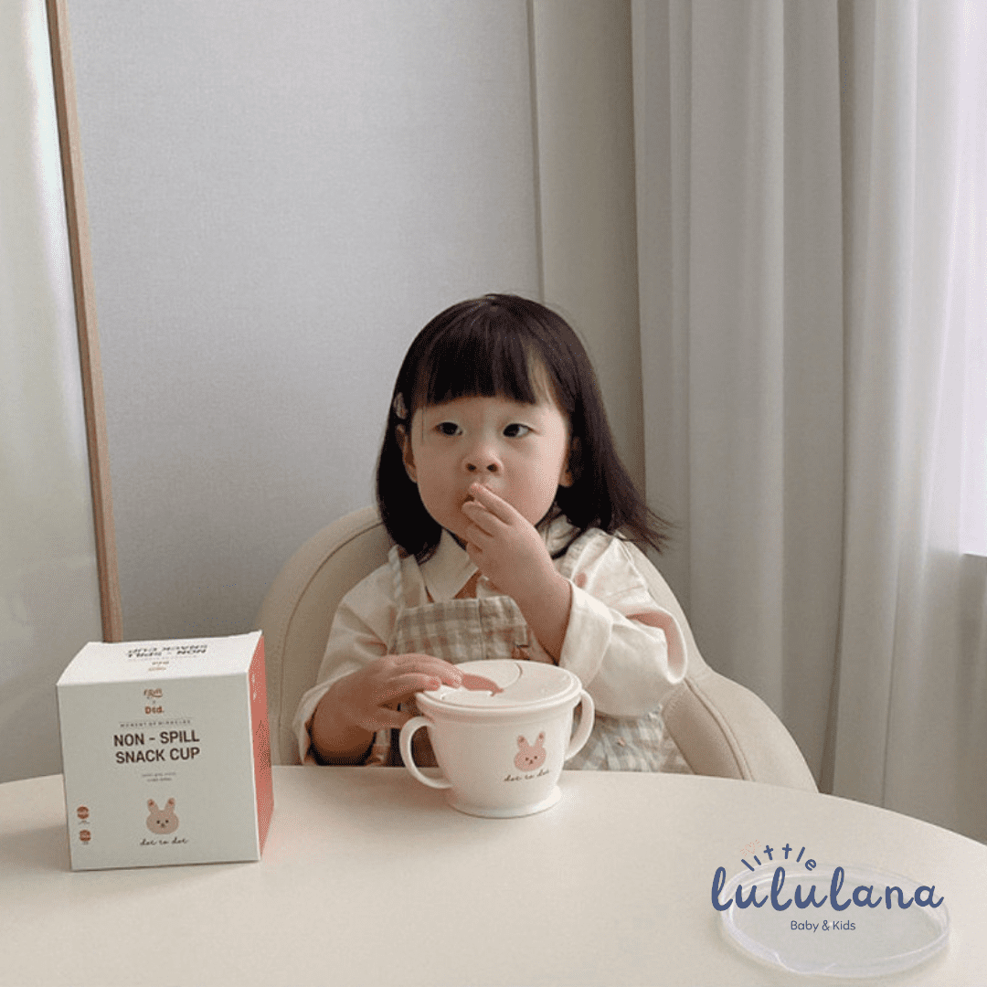 Premium Non Spill Snack Cup Wadah Cemilan Anak Snack Bowl Anti Tumpah