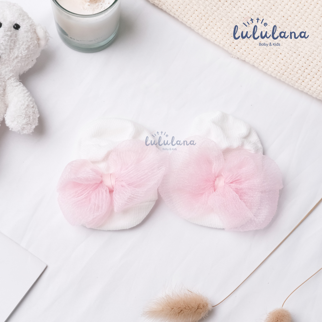 Kaos Kaki Newborn Motif FLO Anti Slip Unisex Sepatu Anak Bayi 3D