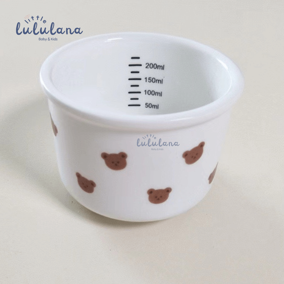 Baby Food Container MPASI Ceramic Bowl Mangkok Perlengkapan Makan Bayi