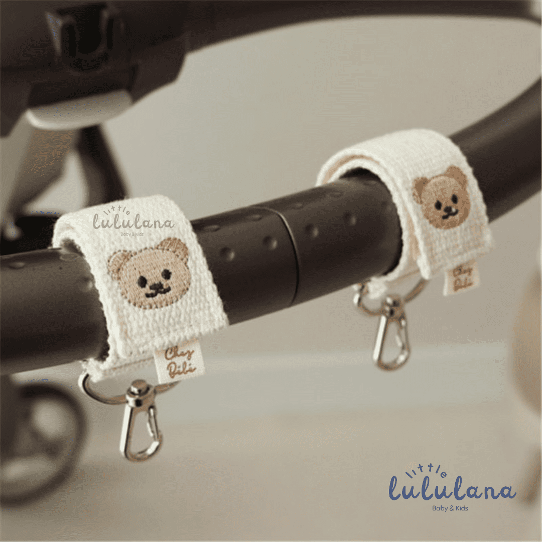 Korean Baby Stroller Strap Bear