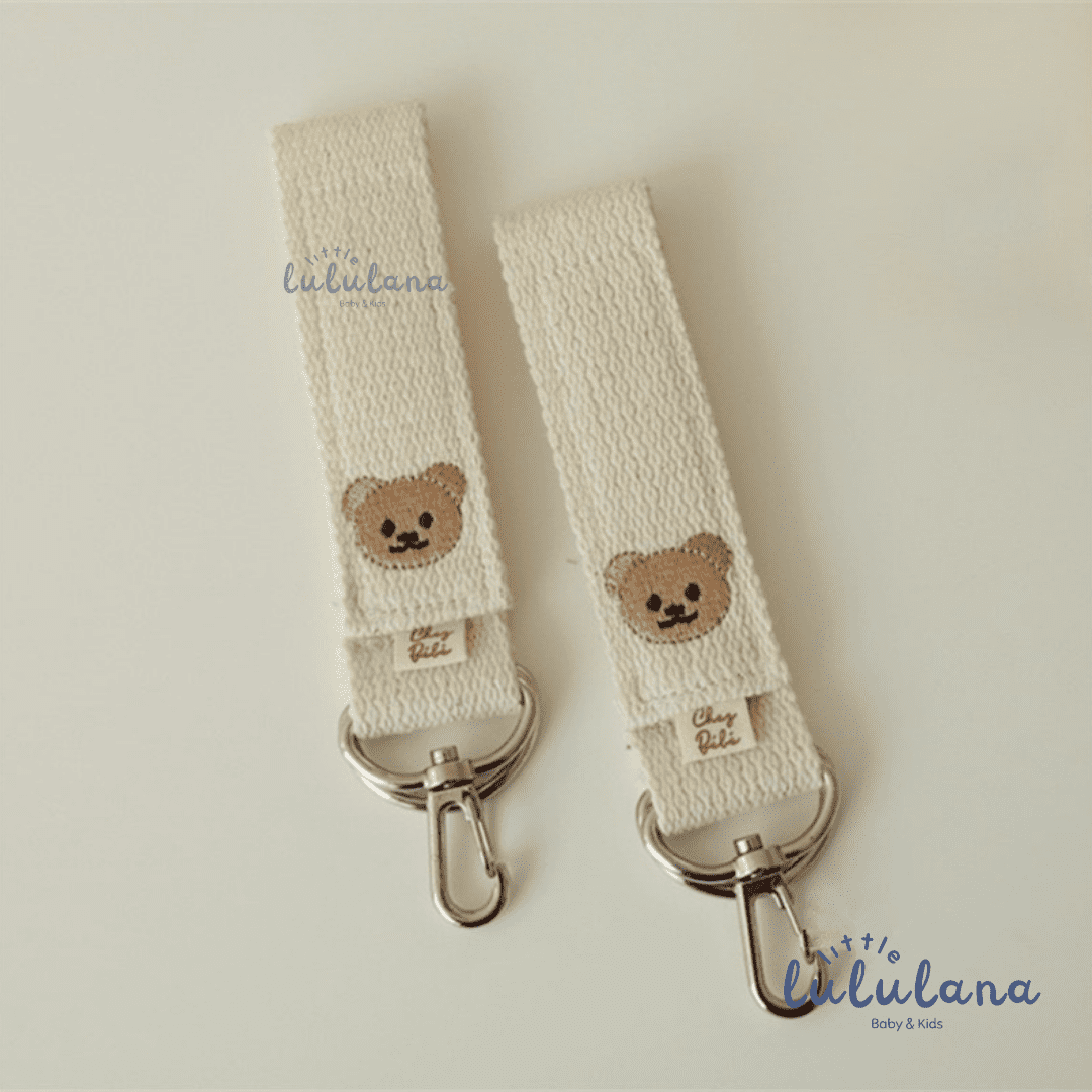 Korean Baby Stroller Strap Bear