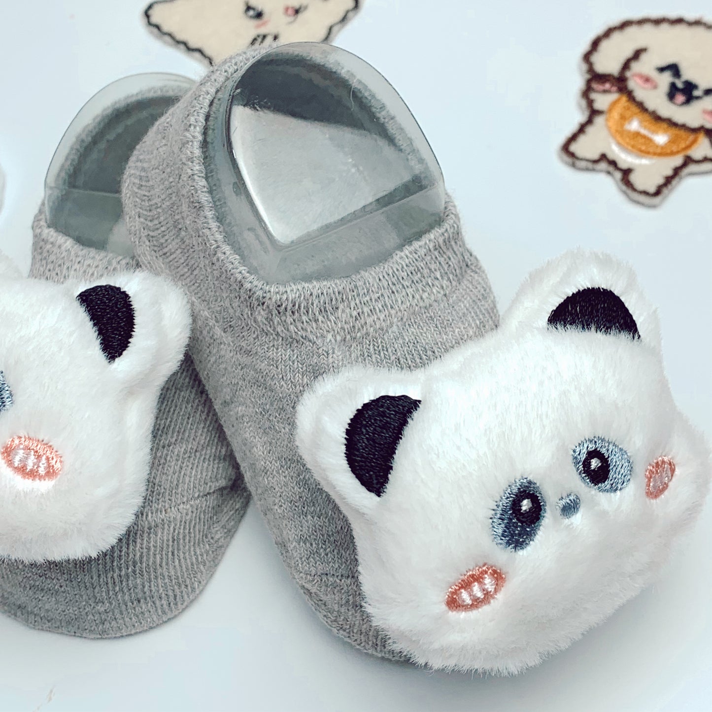 Kaos Kaki Newborn Motif CUTE Anti Slip Unisex Sepatu Anak Bayi 3D