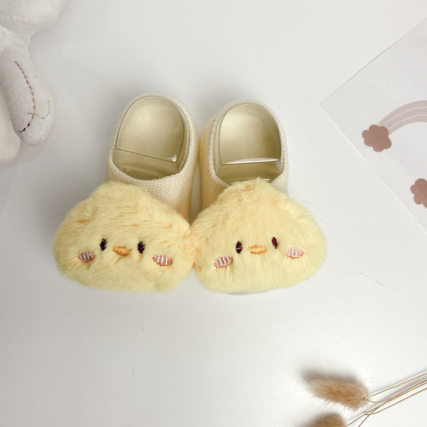 Kaos Kaki Newborn Motif CUTE Anti Slip Unisex Sepatu Anak Bayi 3D