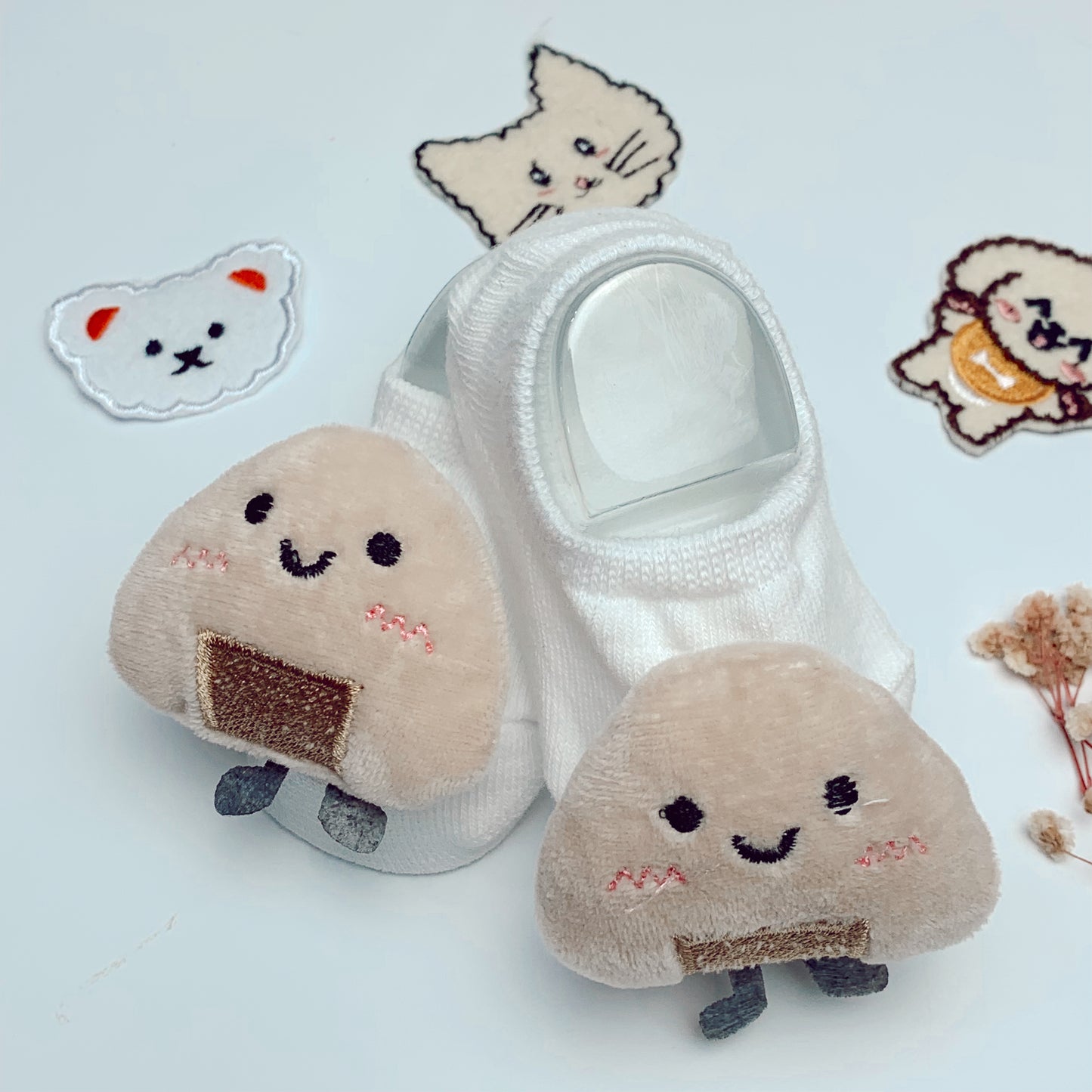 Kaos Kaki Newborn Motif FOODIE Anti Slip Unisex Sepatu Anak Bayi 3D