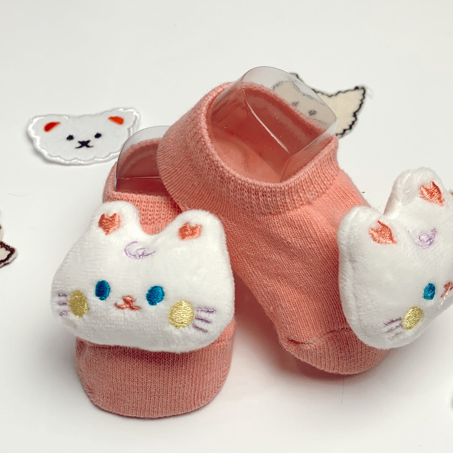 Kaos Kaki Newborn Motif GIRLY Anti Slip Unisex Sepatu Anak Bayi 3D