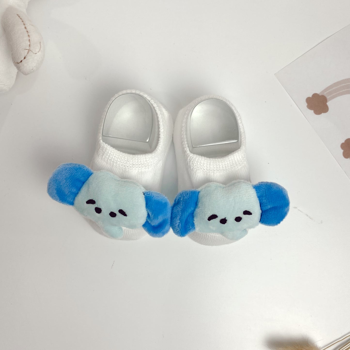 Kaos Kaki Newborn Motif CUTE Anti Slip Unisex Sepatu Anak Bayi 3D